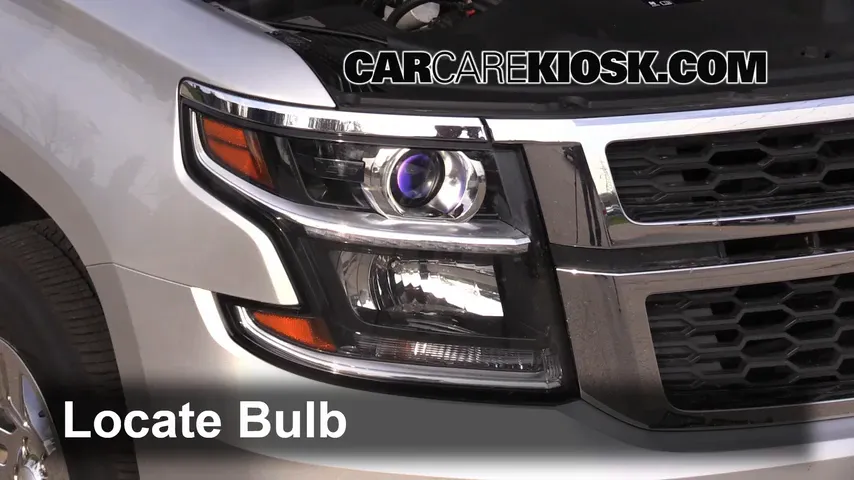 2015 Chevrolet Suburban LT 5.3L V8 FlexFuel Lights Turn Signal - Front (replace bulb)